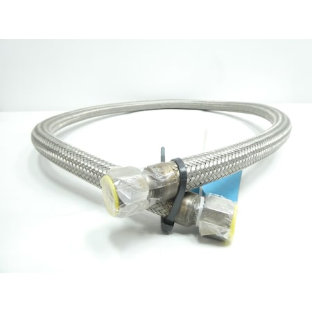 Trc STAINLESS 1IN 76IN BRAIDED HOSE UFBX-1-06-06-76